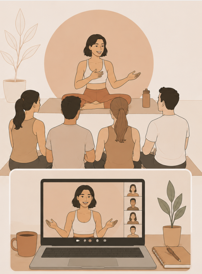 Corporate group class / workshop