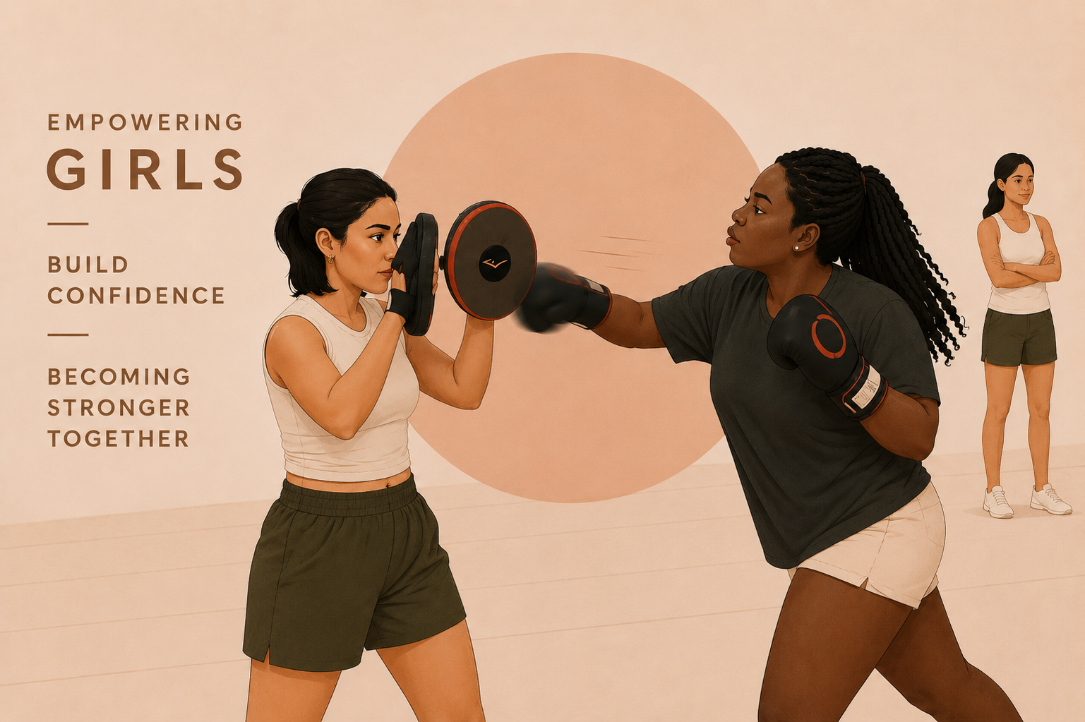 Strong Girls Summer community work
